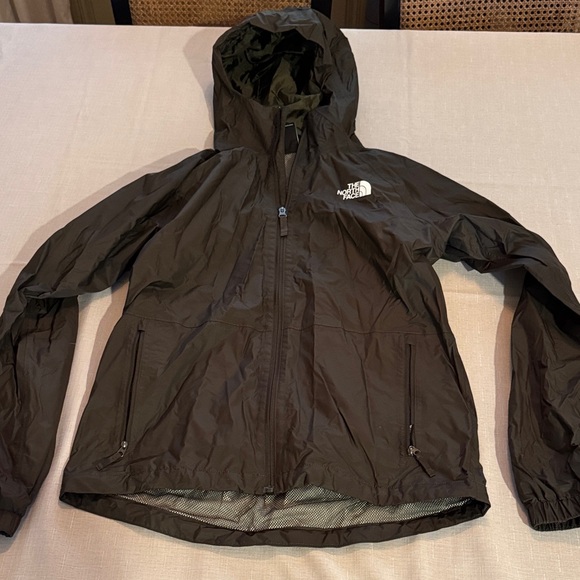 The North Face Other - The North Face Dark Gray Hooded Windbreaker